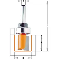 Cmt Urajyrsin ; S=8 mm; D=16 mm; laakereilla