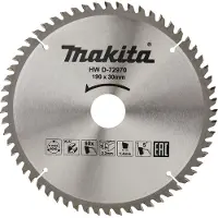 Makita Pöyrösahantetä alumiinille ; 190x2,2x30,0 mm; Z60; 5°