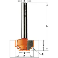 Cmt Profiilijyrsin ; S=8 mm; D=19 mm