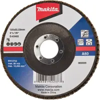 Makita Lamellihiomalaikka Economy Type; 125 mm; A60; 10 kpl.