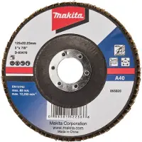 Makita Lamellihiomalaikka Economy Type; 125 mm; A40; 10 kpl.