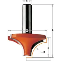 Cmt Pyöristysjyrsin ; S=6 mm; D=19 mm