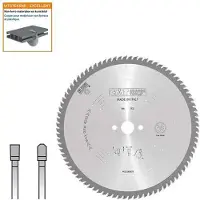 Cmt Pöyrösahantetä alumiinille 284; 450x3,8x32; Z108; 5°