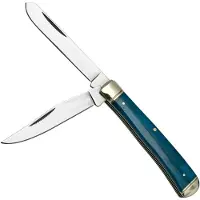 Cold Steel Trapper FL-TRPR-B, Blue Bone, pocket knife