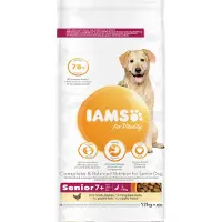 IAMS 12kg Vitality Dog Senior & Mature Large Chicken