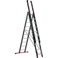 Altrex Kolmiosaiset tikkaat Mounter professional (3x10; jopa 7,70 m)