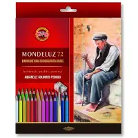 Kohinoor KOH Mondeluz Art 72 akvarellikynät