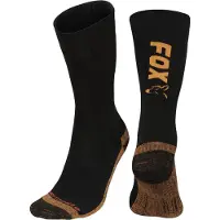 Fox International Sukat Collection Thermolite Long Socks Black/Orange 44-47