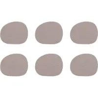Aida Raw lasinalunen nahka 6-pakkaus Dusty rose (vaaleanpunainen)