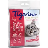 Tigerino Canada Style -kissanhiekka, kirsikankukantuoksuinen 12kg