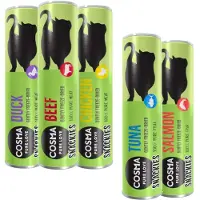Cosma 116g Snackies -kokeilupakkaus, monta makua, kissanherkku