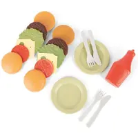 Dantoy Bio Burger Set - Multi/patterned - 34.5X 17.5X 19CM