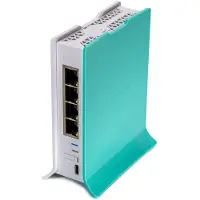 Mikrotik hAP langaton reititin Gigabitti Ethernet Yksi kaista (2,4 GHz) Vihreä, Valkoinen (L41G-2AXD)