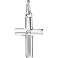 Saurum valkokultainen rippiristi SA801730000