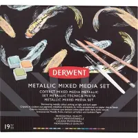 Derwent Derwentin Metallic Mixed Media -laatikkosetti