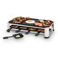 Fritel RG 2170 - Raclette/grilli - 1,5 kW - rustfrit stålkrom/sortti