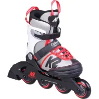 K2 Cadence G Ltd Rullaluistimet, Harmaa/Punainen, S