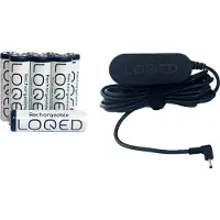 LOQED Power Kit -älylukkoosi 8 ladattavalla AA-paristoa