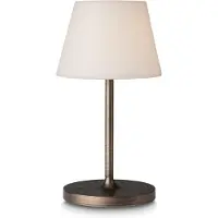 Halo Design Pöytävalaisin , himmennettävä, Kulta / messinki, Olohuone, Alumiini