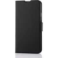 Wave BookCase -suojakotelo, Samsung Galaxy A34 5G, musta