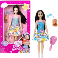 Barbie Fashionistas Ultimate -vaatekaappi, jossa on taitettava teline ja kantokahva, kannettava säilytystila Barbie-nuken vaatteille ja tarvikkeille