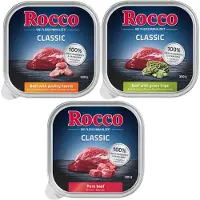 Rocco Classic nauta, pötsi, siipikarjansydän koiranruoka