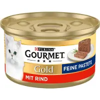 Gourmet 24x85g Gold Fine Pate nauta Kissanruoka
