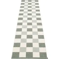 Pappelina Pix matto 70x300 cm Army/Vanilla/Sage