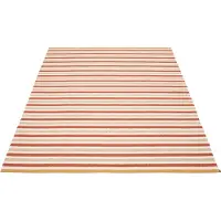 Pappelina Teo matto 140x200 cm Brick/Beige/Vanilla