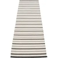 Pappelina Teo Matto Warm Grey / Charcoal / Vanilla 70x240 Cm - Muovimatot Pvc Vanilja - TE9D724