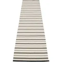 Pappelina Teo matto 70x300 cm Warm Grey/Charcoal/Vanilla