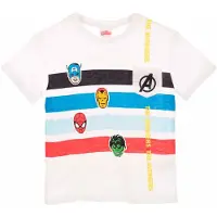 Marvel Classic T-paita, White, 10 vuotta