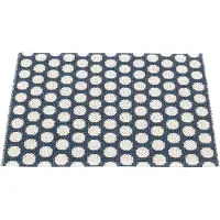 Pappelina Noa matto 70x50 Dark Blue/Vanilla