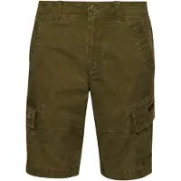 Superdry for man. M7110300A Organic cotton cargo shorts Core green (28), Casual, Sustainable