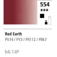 Daler Rowney FW Acrylic ink 29,5ml 554 Red earth