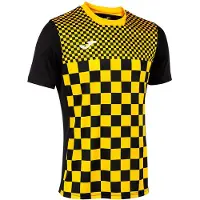 Joma Flag Iii Short Sleeve T-shirt Keltainen,Musta 9-10 Years Poika