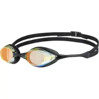Arena Cobra Original Swipe Mirror uimalasit, Yellow-Black
