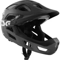 TSG Maastopyöräkypärä - Seek Youth - Flow Grey/Black - - 52-54 cm - Pyöräilykypärät