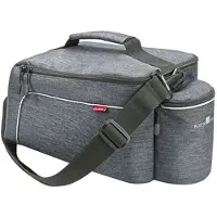 Klickfix Rackpack Light Uniklever Klickfix Carrier Bag 8l Harmaa