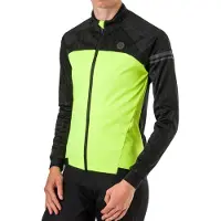 Agu Naisten talvi Hivis-takki musta/keltainen heijastimilla varustettuna