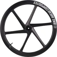 Bike Ahead Biturbo Aero Cl Disc Tubeless Maantiepyörän Etupyörä
