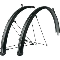 Sks Bluemels Stripes 28”, 69 mm pyöräilylokasuojat - Kestävät ja täyspeittävämmät lokasuojat