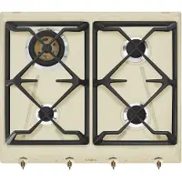 Smeg SRV864POGH keittotaso, creme
