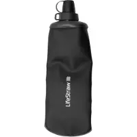 LifeStraw Peak Series Collapsible Squeeze 1 L Dark Grey Pullot 1 L