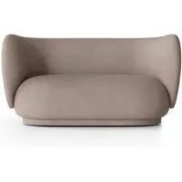 Ferm Living Rico sohva 2-istuttava Brushed warm grey