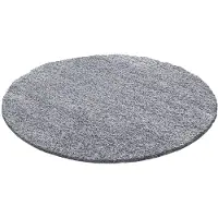 Adana Carpets Matto LIFE round light harmaa, 160x160 cm