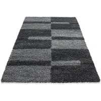 Ayyildiz Teppiche Matto Shaggy Gala Grey 2505, 200x290 cm