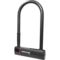 Trelock U6 U-lock With Zb 401 Support Musta 230 x 108 x 16 mm