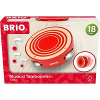BRIO 30263 Tamburiini, Punainen