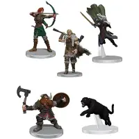 NECA Magic: The Gathering Miniatures: Adventures in The Forgotten Realms - Companions of The Hall -aloituspaketti